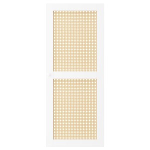 IKEA HÖGADAL door, white/woven bamboo, 15 3/4x38 1/4 in , IKEA Sale | 40563PAMG