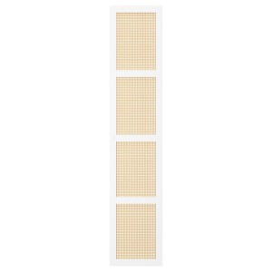 IKEA HÖGADAL door, white/woven bamboo, 15 3/4x75 5/8 in , IKEA Sale | 26391RXJW