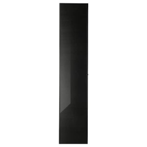 IKEA HÖGBO glass door, black, 15 3/4x75 5/8 in , IKEA Sale | 96754INBM