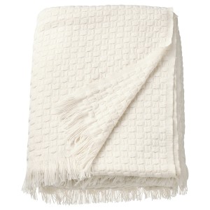 IKEA HORNMAL throw, off-white, 51x67 in , IKEA Sale | 67825CRGX