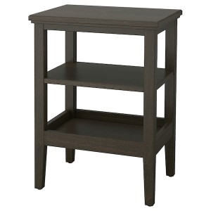 IKEA IDANÄS side table, dark brown stained, 18 1/8x14 1/8 in , IKEA Sale | 23471XHCO