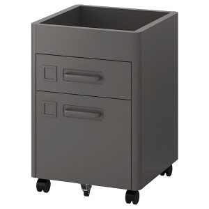 IKEA IDÅSEN Drawer unit on casters, dark gray, 16 1/2x24 in. Learn more! , IKEA Sale | 67845BPKS