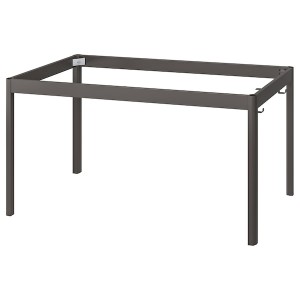 IKEA IDÅSEN underframe for table top, dark gray, 54 3/4x27 1/8x28 3/8 in , IKEA Sale | 69025OQKI