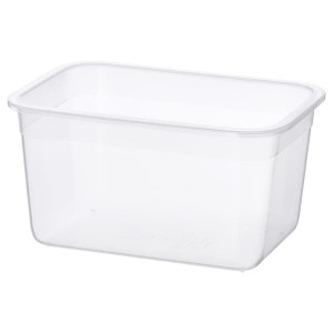 IKEA IKEA 365+ food container, rectangular/plastic, 68 oz , IKEA Sale | 92084CMTP