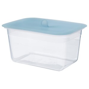 IKEA IKEA 365+ food container with lid, rectangular plastic/silicone, 68 oz , IKEA Sale | 18062SDUB