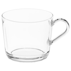 IKEA IKEA 365+ mug, clear glass, 8 oz , IKEA Sale | 96140JVZH