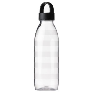 IKEA IKEA 365+ water bottle, stripe/dark gray, 24 oz , IKEA Sale | 24150NQEU