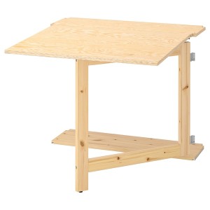 IKEA IVAR folding table, pine, 31 1/2x11 3/4-35 7/8 in , IKEA Sale | 62159FMWG