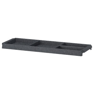 IKEA IVAR shelf, dark gray/felt, 33x12 in , IKEA Sale | 02356HJLV