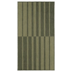 IKEA KANTSTOLPE rug flatwoven, in/outdoor, green, 2'7 inx4'11 in , IKEA Sale | 26018KYGH