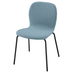 IKEA KARLPETTER chair, Gunnared light blue/Sefast black , IKEA Sale | 73016RQGL