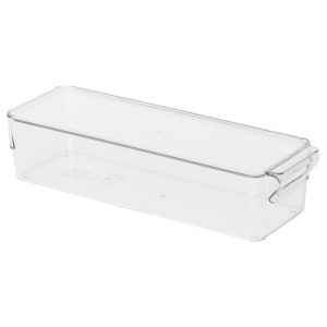 IKEA KLIPPKAKTUS storage box for fridge, clear, 12 ½x4x3 ¼ in , IKEA Sale | 19308LSKV