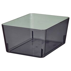 IKEA KUGGIS box, transparent black, 5x7x3 ¼ in , IKEA Sale | 57924MGAT