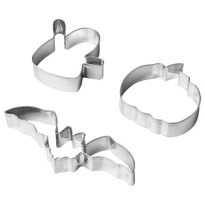 IKEA KUSTFYR cookie cutter, set of 3, stainless steel , IKEA Sale | 56348PQKJ