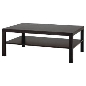 IKEA LACK Coffee table, black-brown, 46 1/2x30 3/4 in , IKEA Sale | 24671GBXC