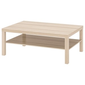 IKEA LACK Coffee table, white stained oak effect, 46 1/2x30 3/4 in , IKEA Sale | 10796BEXH