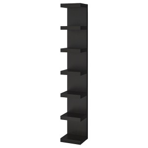 IKEA LACK wall shelf unit, black-brown, 11 3/4x74 3/4 in , IKEA Sale | 48263MYJZ