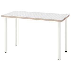 IKEA LAGKAPTEN / ADILS desk, white anthracite/white, 47 1/4x23 5/8 in , IKEA Sale | 23089RFBV