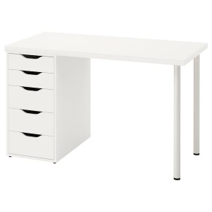 IKEA LAGKAPTEN / ALEX desk, white, 47 1/4x23 5/8 in , IKEA Sale | 16472QPFE