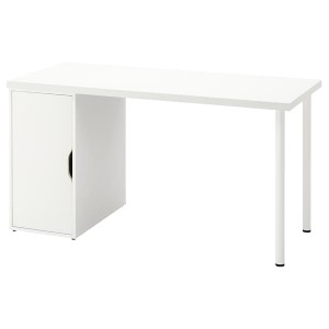 IKEA LAGKAPTEN / ALEX desk, white, 55 1/8x23 5/8 in , IKEA Sale | 12063UDWR