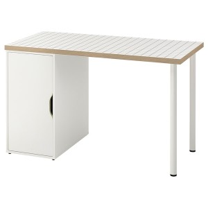 IKEA LAGKAPTEN / ALEX desk, white/anthracite, 47 1/4x23 5/8 in , IKEA Sale | 76243PBTM