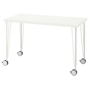 IKEA LAGKAPTEN / KRILLE desk, white, 47 1/4x23 5/8 in , IKEA Sale | 10327UKDF