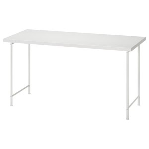 IKEA LAGKAPTEN / SPÄND desk, white, 55 1/8x23 5/8 in , IKEA Sale | 52068CLFX