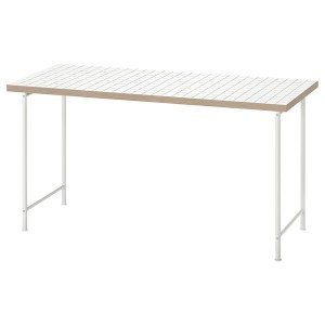 IKEA LAGKAPTEN / SPÄND desk, white/anthracite, 55 1/8x23 5/8 in , IKEA Sale | 49681HXAG