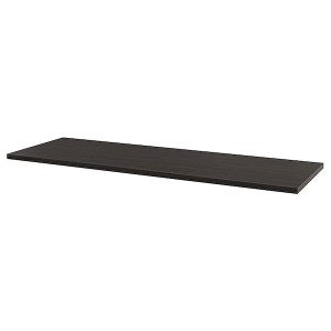 IKEA LAGKAPTEN tabletop, black-brown, 78 3/4x23 5/8 in , IKEA Sale | 82635VONQ