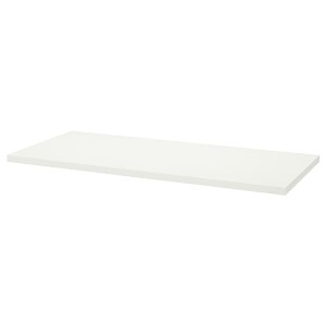 IKEA LAGKAPTEN tabletop, white, 55 1/8x23 5/8 in , IKEA Sale | 13259EDWG