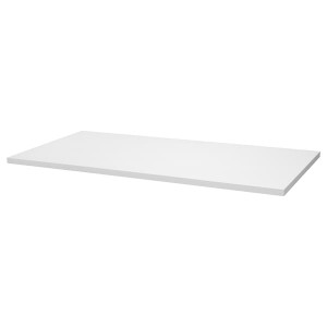 IKEA LAGKAPTEN tabletop, white, 63x31 1/2 in , IKEA Sale | 26079WSBT