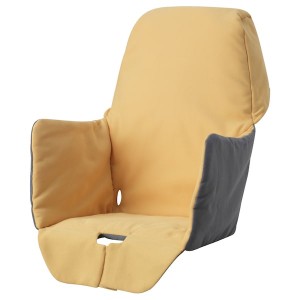 IKEA LANGUR padded seat cover for high chair, yellow , IKEA Sale | 56783BSQE