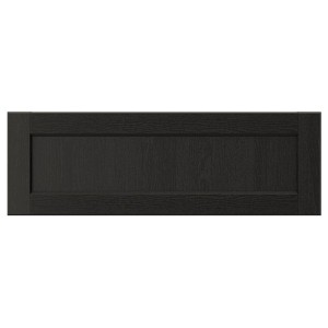 IKEA LERHYTTAN drawer front, black stained, 30x10 in , IKEA Sale | 54281RCJT