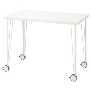 IKEA LINNMON / KRILLE desk, white, 39 3/8x23 5/8 in , IKEA Sale | 84693RMOF