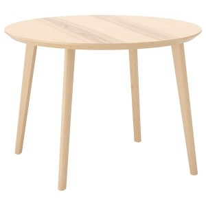 IKEA LISABO table, ash veneer, 41 3/8 in , IKEA Sale | 20371YWDR