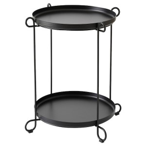 IKEA LIVELYCKE tray table, black, 19 5/8 in , IKEA Sale | 31678LIAT