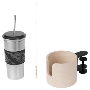 IKEA LÅNESPELARE mug and mug holder, black/ash veneer , IKEA Sale | 25483XLJD