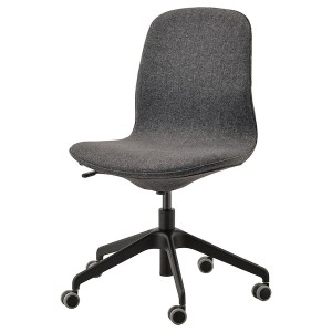 IKEA LÅNGFJÄLL conference chair, Gunnared dark gray/black , IKEA Sale | 16934HZUB