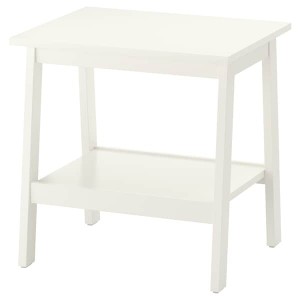 IKEA LUNNARP side table, white, 21 5/8x17 3/4 in , IKEA Sale | 76598BMDK