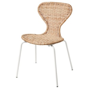 IKEA ÄLVSTA chair, handmade rattan/Sefast white , IKEA Sale | 43197WBDP