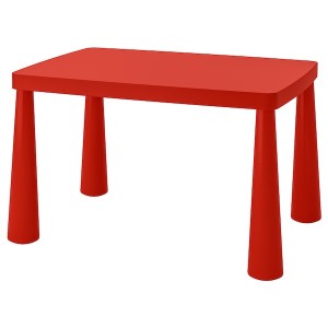 IKEA MAMMUT children's table, indoor/outdoor red, 30 3/8x21 5/8 in , IKEA Sale | 53408OIGD