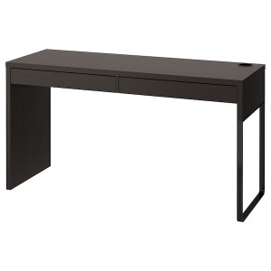 IKEA MICKE Desk, black-brown, 55 7/8x19 5/8 in , IKEA Sale | 91263EMZD