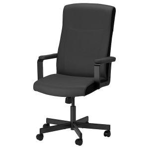 IKEA MILLBERGET swivel chair, Murum black , IKEA Sale | 37291FQHG