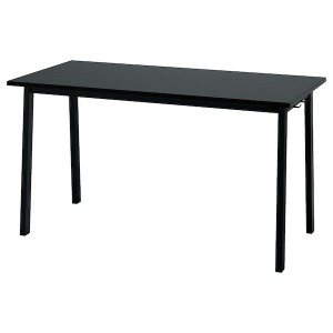 IKEA MITTZON conference table, black stained ash veneer/black, 55 1/8x26 3/4x29 1/2 in , IKEA Sale | 51962OUQZ