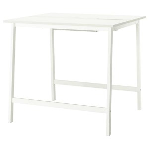 IKEA MITTZON conference table, white, 47 1/4x42 1/2x41 3/8 in , IKEA Sale | 71859DVAS