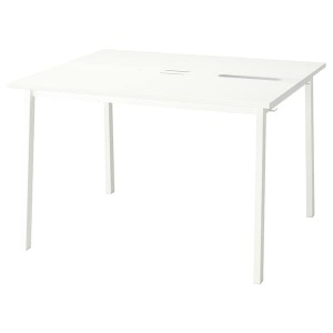 IKEA MITTZON conference table, white, 47 1/4x42 1/2x29 1/2 in , IKEA Sale | 71608DAHW