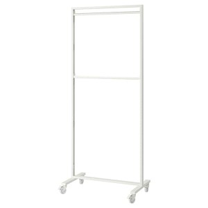 IKEA MITTZON frame w cstrs/clths rail/disp shlf, white, 33 1/2x80 3/4 in , IKEA Sale | 82064SGON