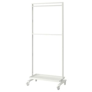 IKEA MITTZON frame w cstrs/clths rail/disp shlf, white, 33 1/2x80 3/4 in , IKEA Sale | 41637PVUC