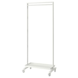 IKEA MITTZON frame w cstrs/clths rail/disp shlf, white, 33 1/2x80 3/4 in , IKEA Sale | 65083SRDO