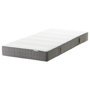 IKEA MORGEDAL Foam mattress, medium firm, dark gray, Twin , IKEA Sale | 27631FWAV